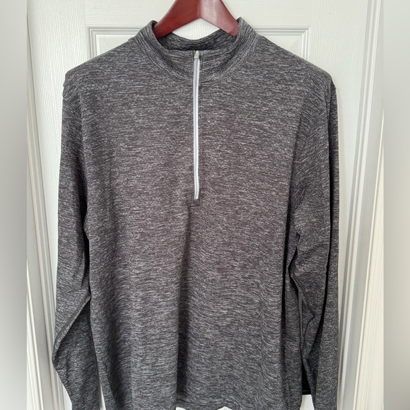 Men’s Surge warm half zip Lululemon XXL 10/10 condition Grey - Picture 4 of 6